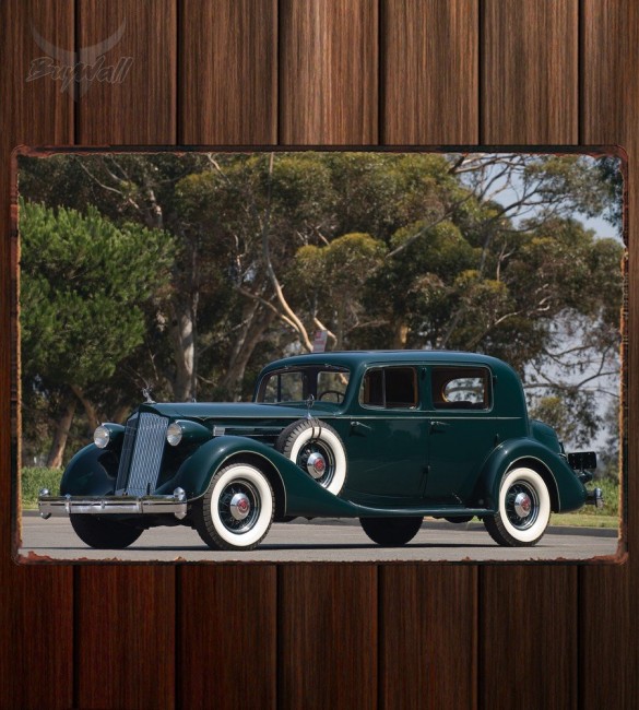 Металлическая табличка Packard Twelve Club Sedan Металлическая табличка Packard Twelve Club Sedan